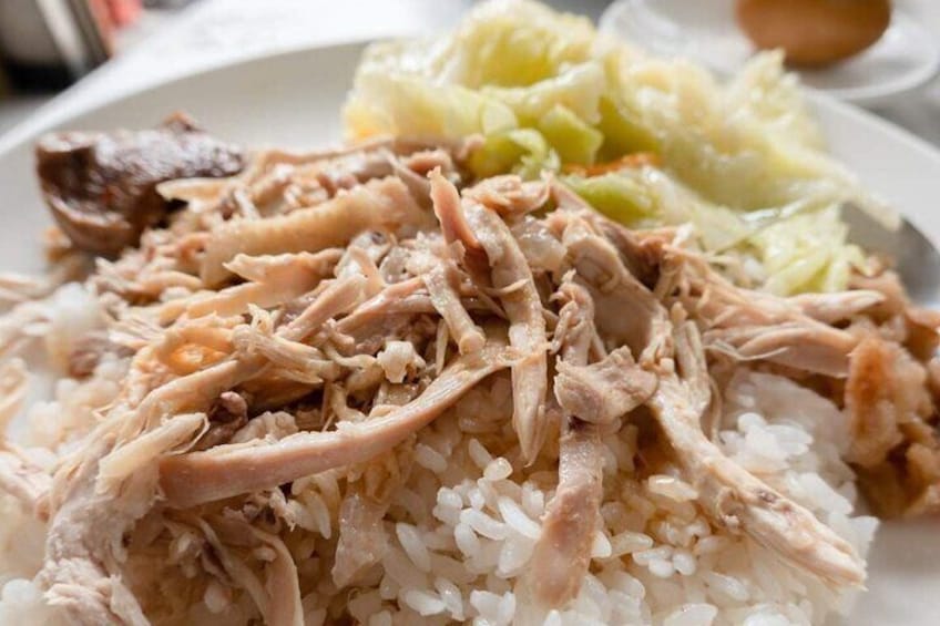 Chiayi: shredded chicken rice