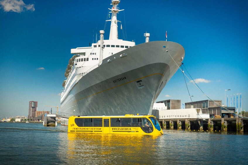 Picture 3 for Activity Rotterdam: 1-Hour Sightseeing Splash Tour