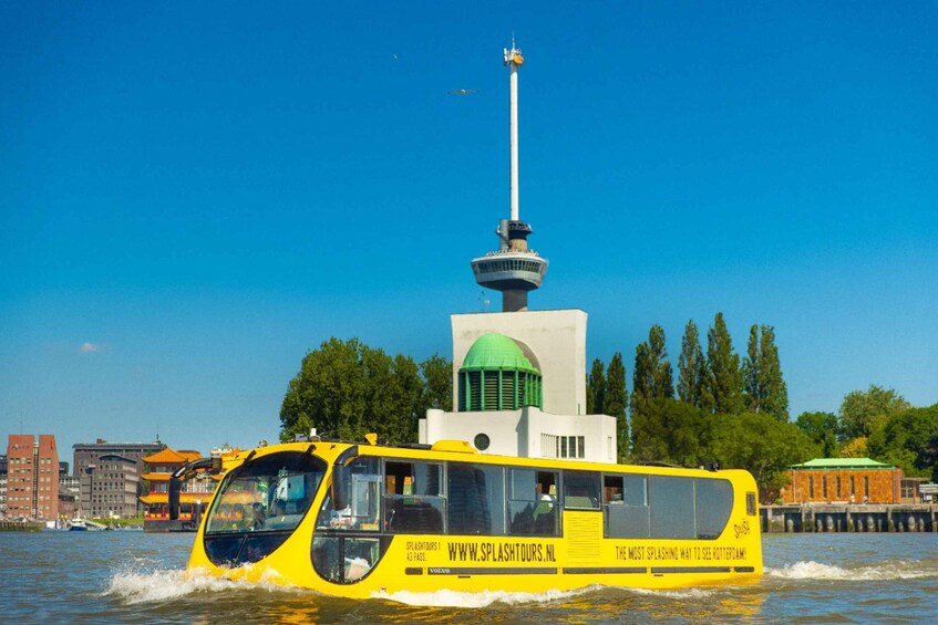 Picture 1 for Activity Rotterdam: 1-Hour Sightseeing Splash Tour