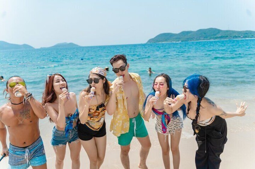 Nha Trang Island Adventure: Snorkeling, Floating Bar & BBQ