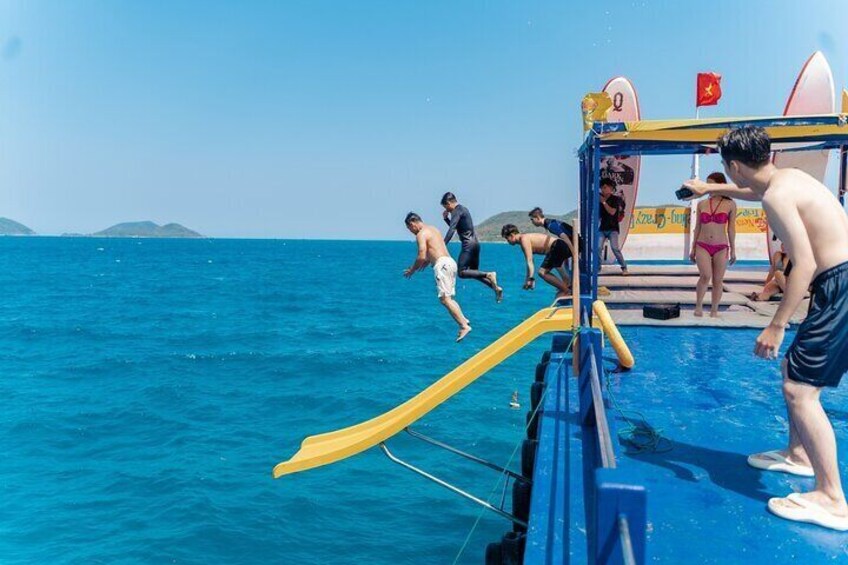 Nha Trang Island Adventure: Snorkeling, Floating Bar & BBQ