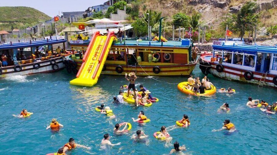 Nha Trang Island Adventure: Snorkeling, Floating Bar & BBQ