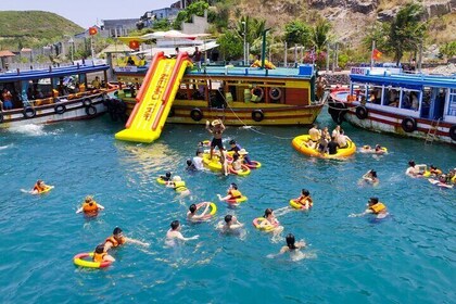 Nha Trang Island Adventure Snorkeling, Floating Bar and BBQ