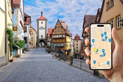 Self-guided scavenger hunt and city rally in Rothenburg