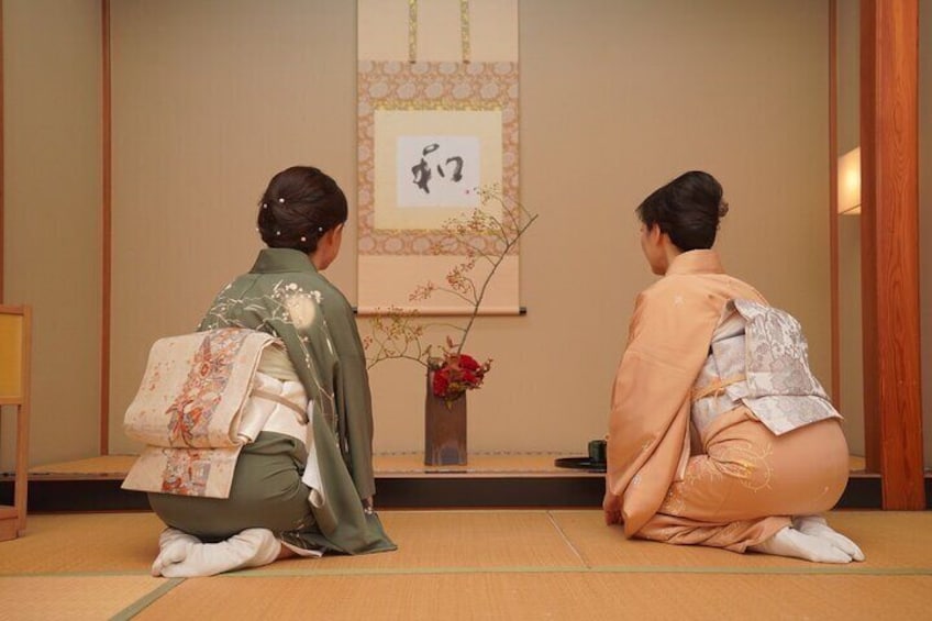 Japan's Customs of Ikebana Art, Tea Ceremony & Kimono Welcome