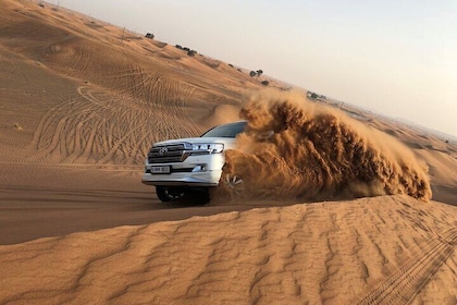 Combo Hatta Mountain and Dubai Desert Safari Tour with BBQ Dinner