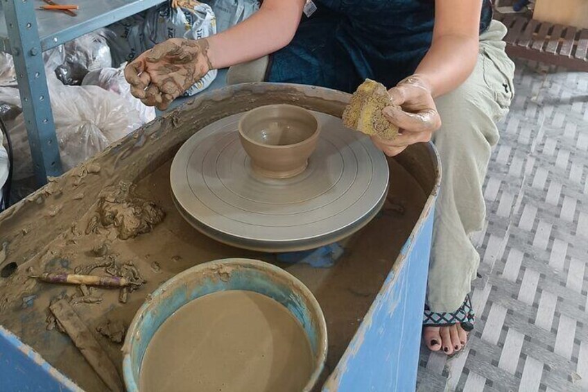 Wheel Pottery Experience at Studio Berõ