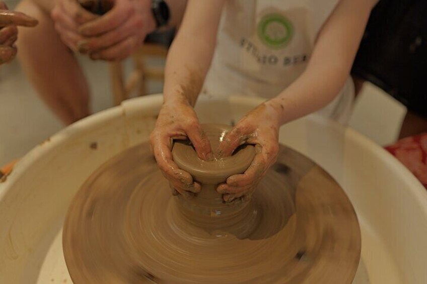 Wheel Pottery Experience at Studio Berõ