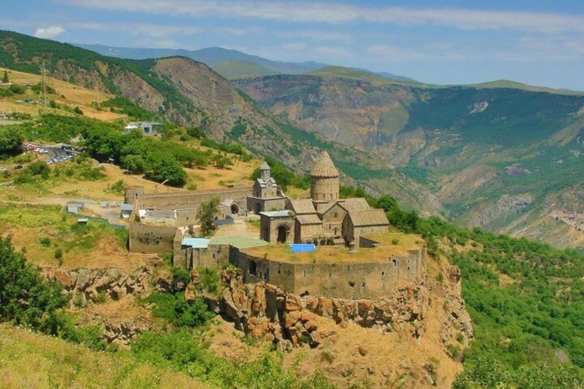 View of the Tatev Monastery