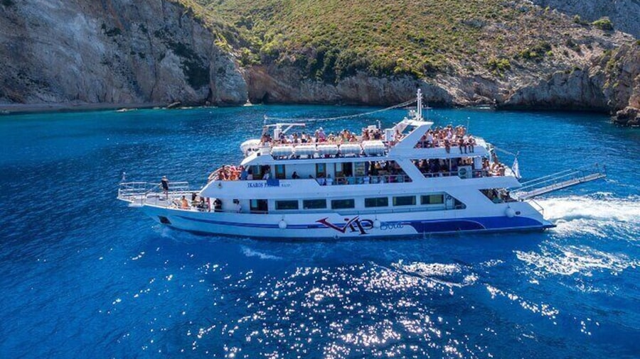 Zante Cruise to Navagio Shipwreck and Blue Caves