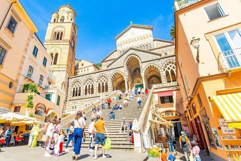 From Rome Amalfi Coast Private Tour in a Mercedes Van