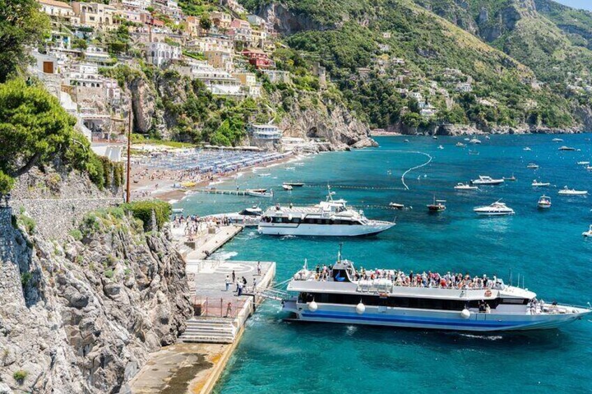 From Rome Amalfi Coast Private Tour in a Mercedes Van
