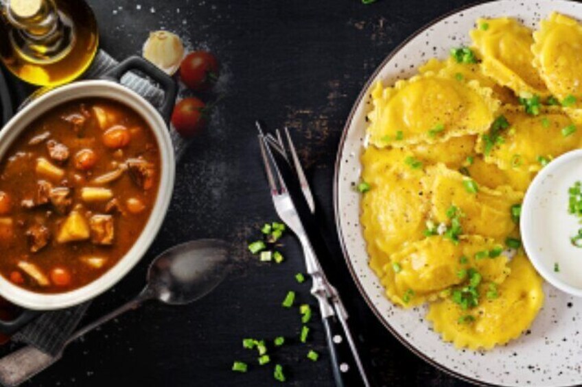 03 Goulash and dumplings