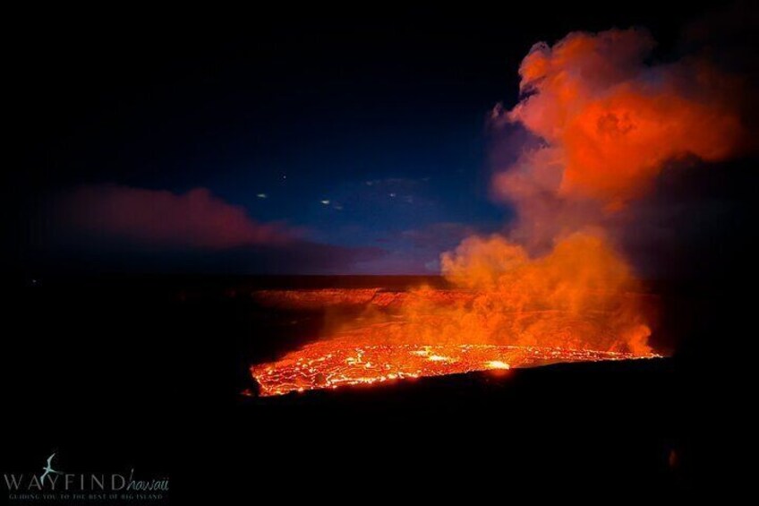 Kilauea Volcano Eruption After Dark Private Tour