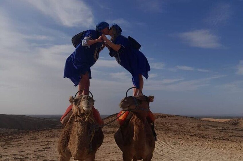 Dinner Show with Camel Rides Experience at Agafay Desert