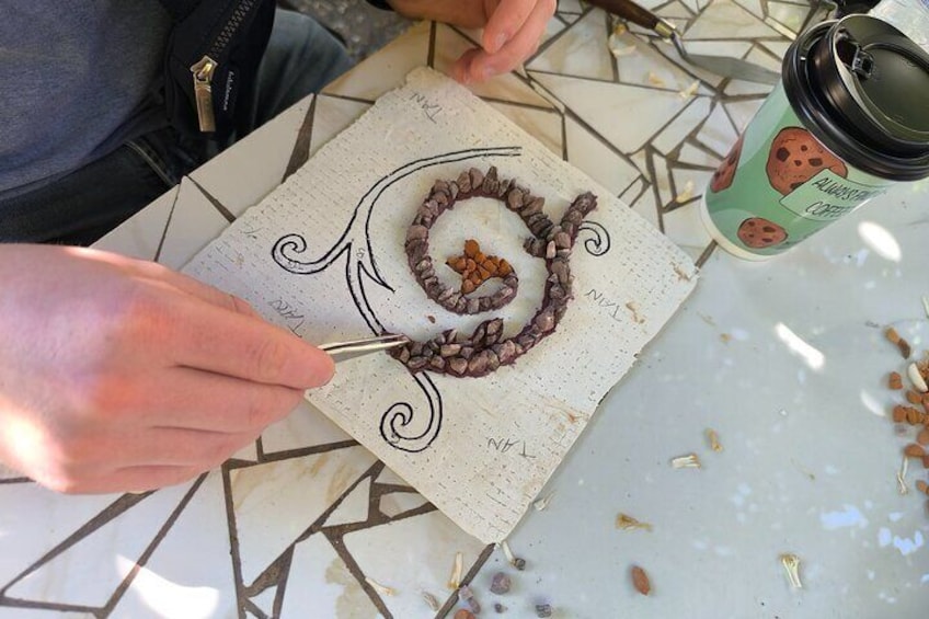 Mosaic Art Workshops in Sparta, GREECE