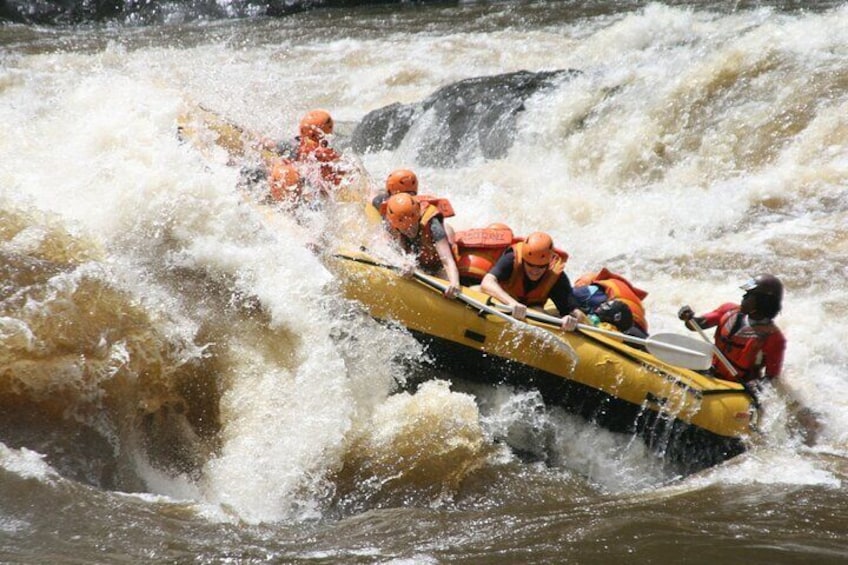 White Water Rafting and Helicopter Ride