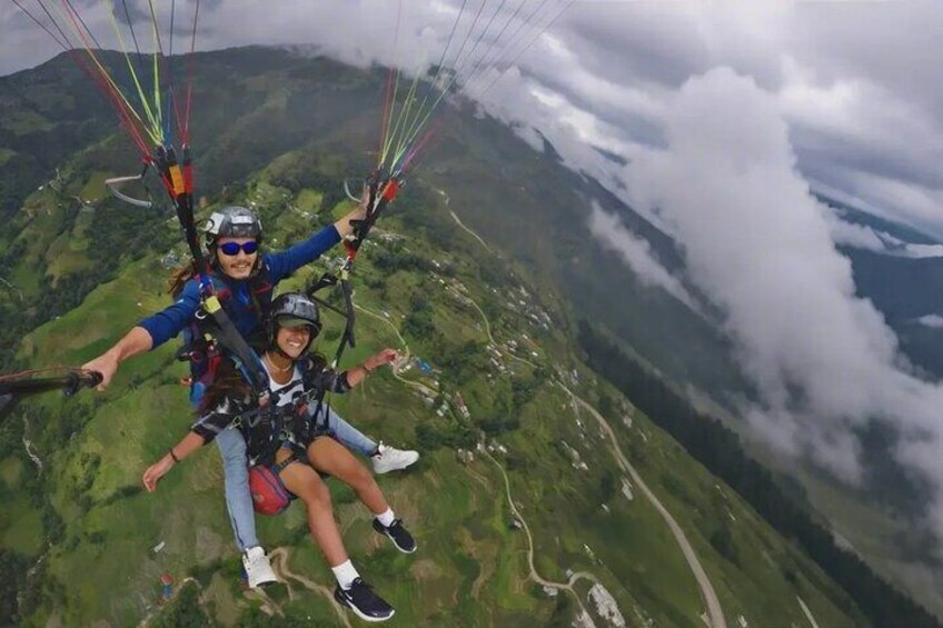 Kathmandu: Paragliding near Kathmandu