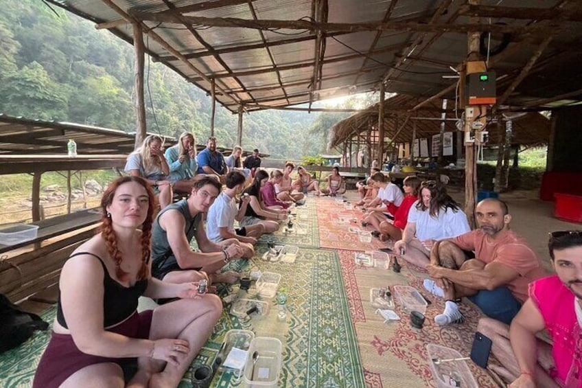 Elephant Watching and Thai Cooking Class with Waterfall