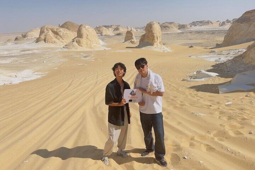 2D and 1N Private Trip to White and Black Desert from Cairo