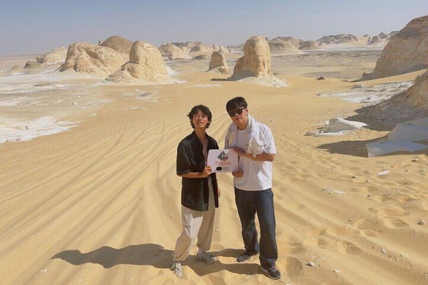 2D and 1N Private Trip to White and Black Desert from Cairo