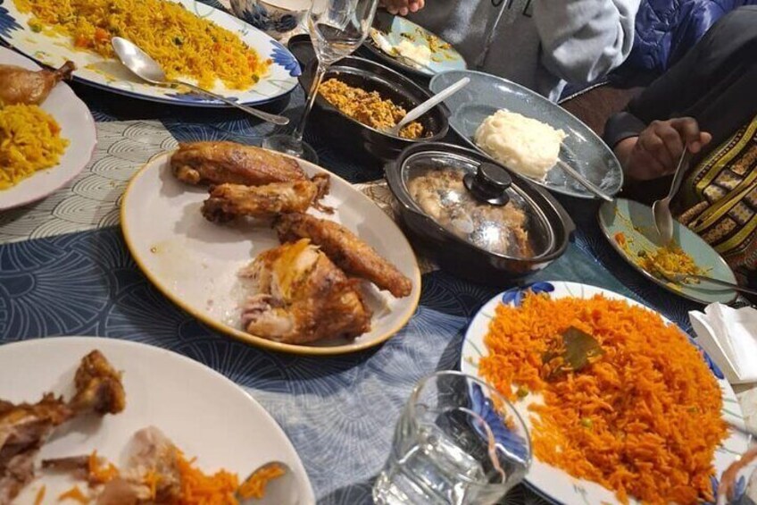 Prague West African Dinner Open Bar and AFRO Club Tour