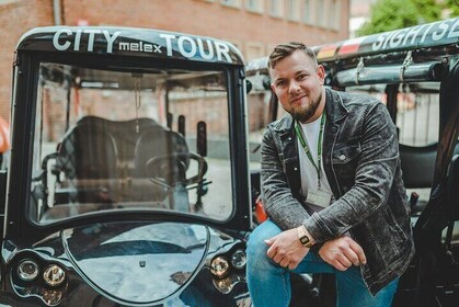 GDANSK City Tour by Golf Cart Live Guide & City Sightseeing 60min