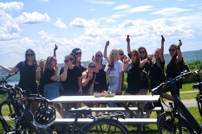 Quebec City EBike Tours Montmorency Falls