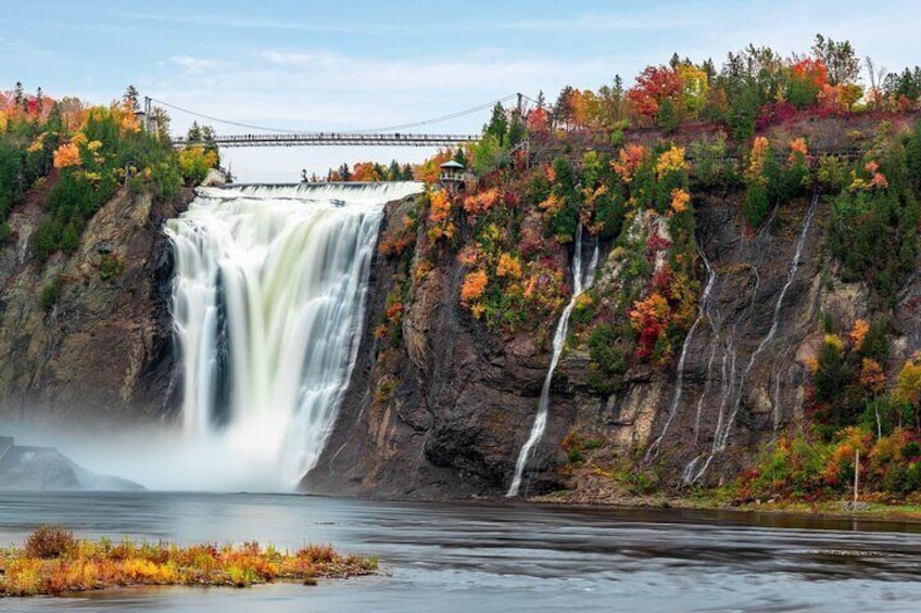 Quebec City EBike Tours Montmorency Falls