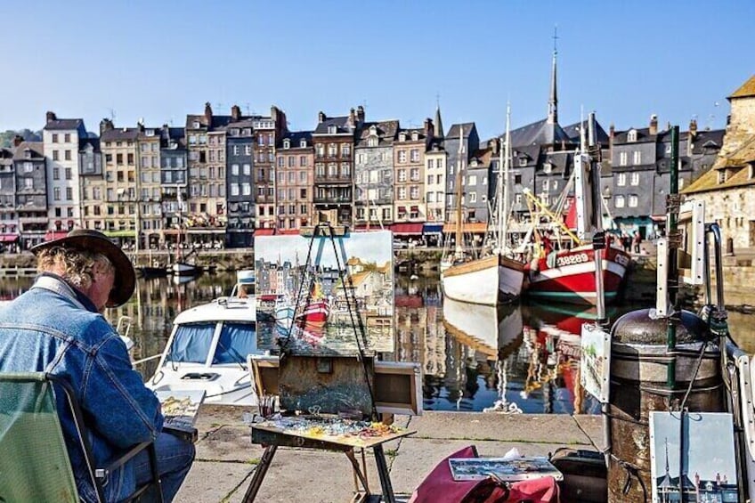 Honfleur and Deauville Private tour from Rouen up to 7pax