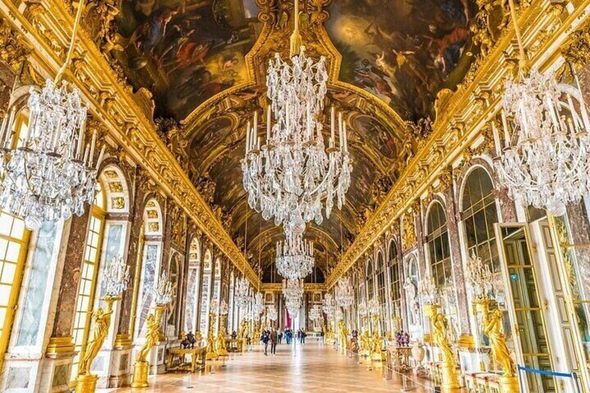 Versailles PRIVATE tour from ROUEN (price per group up to 7pax)