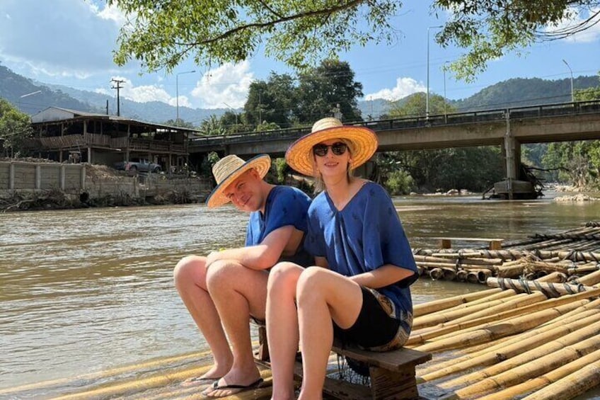 Chiang Mai Elephant Care, Bamboo Rafting and Waterfall Tour