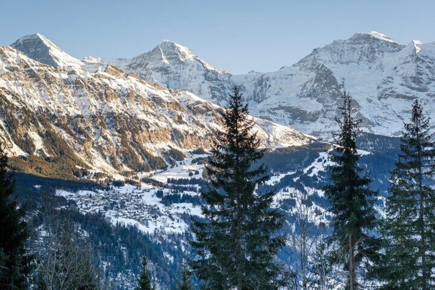 Guided Snowshoe Hike from Interlaken