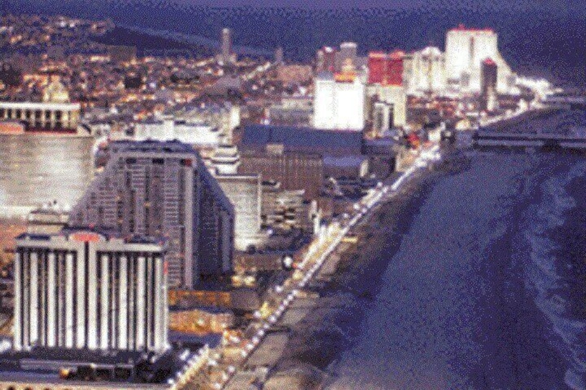 All the casinos by the ocean in Atlantic City.