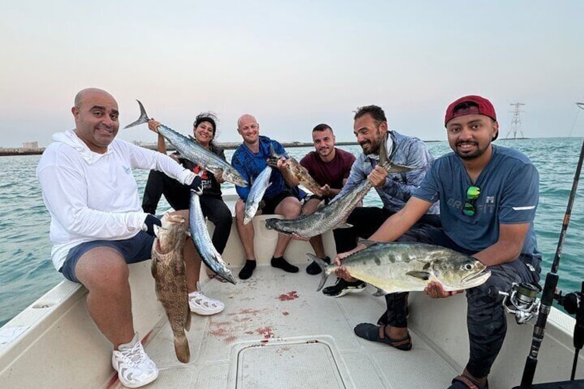  Charter Fishing trip in Abu Dhabi