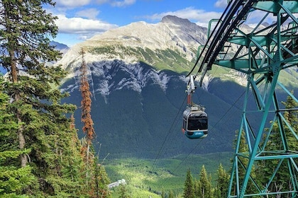 Day Tour to Banff Gondola Hot Springs Johnston Canyon Hiking