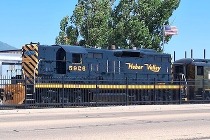 Ride the Heber Valley Steam Train and see Deer Creek Reservoir
