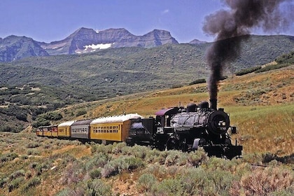 Ride the Heber Valley Steam Train and see Deer Creek Reservoir