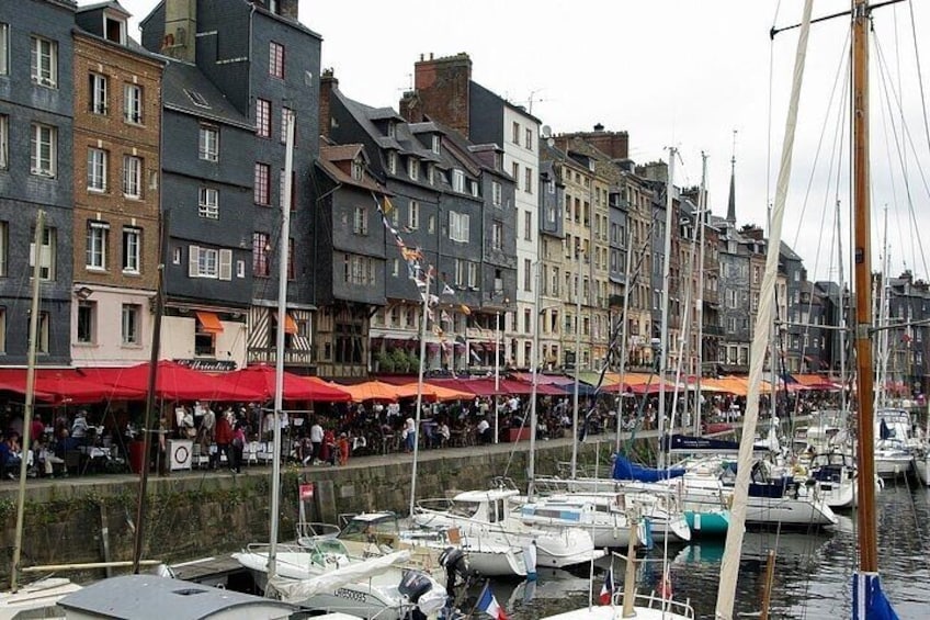 Deauville&Honfleur: Custom Tour from Honfleur Hotels, cruise port