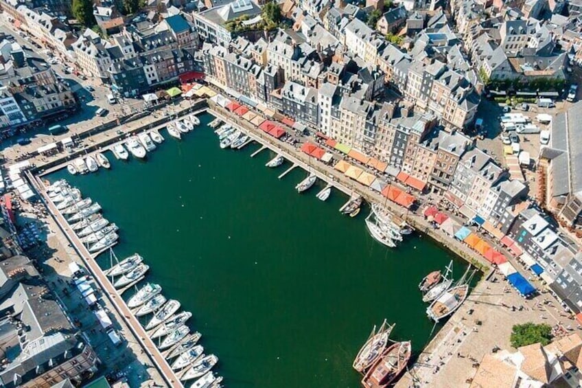 Deauville&Honfleur: Custom Tour from Honfleur Hotels, cruise port