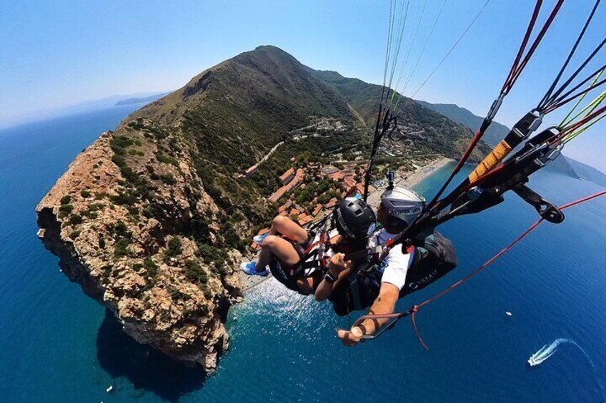 Two-seater Paraglider Flight in Palermo