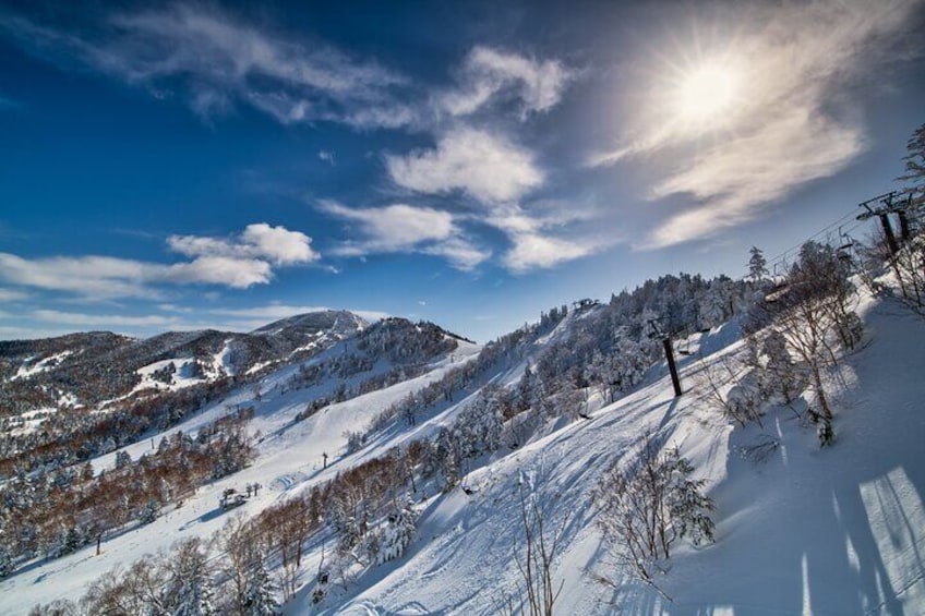 2 Days, 1 Night in Shigakogen with Lift Pass & Ski Rental Tickets