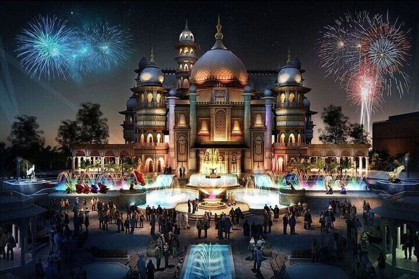 Dubai Parks and Resorts 1 Day 2 Parks Access with Transfer Option