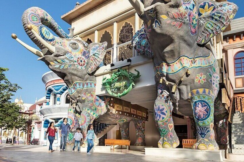 Dubai Parks and Resorts 1 Day 2 Parks Access with Transfer Option