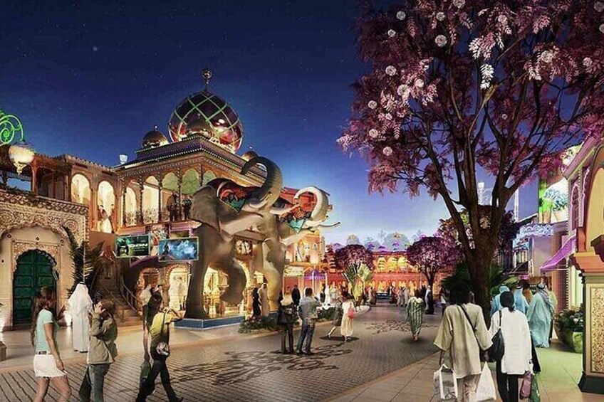 Dubai Parks and Resorts 1 Day 2 Parks Access with Transfer Option