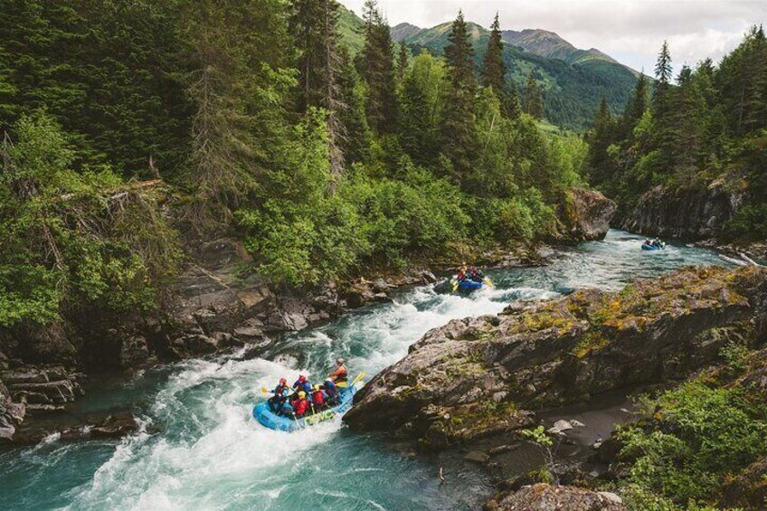 Six Mile Creek 2 Canyon Whitewater Rafting