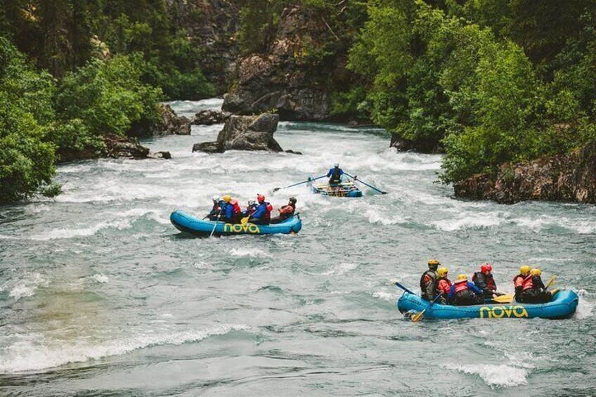 Six Mile Creek 2 Canyon Whitewater Rafting