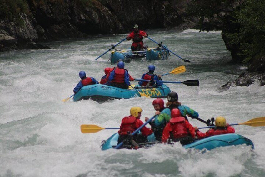 Six Mile Creek 2 Canyon Whitewater Rafting