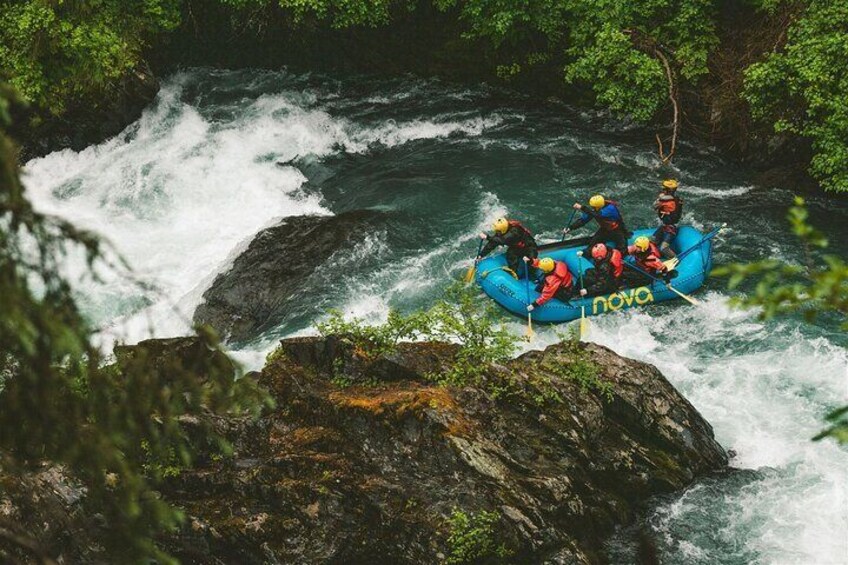 Six Mile Creek 3 Canyon Whitewater Rafting