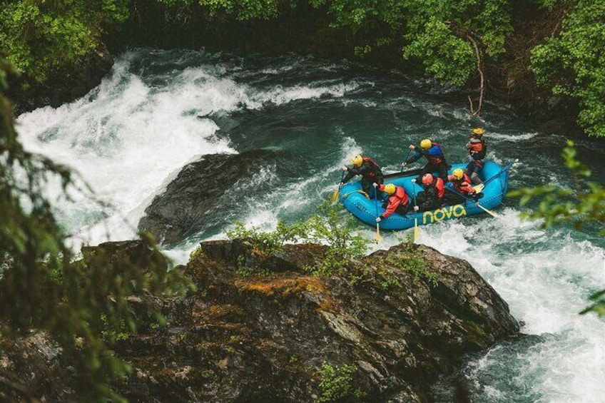 Six Mile Creek 3 Canyon Whitewater Rafting